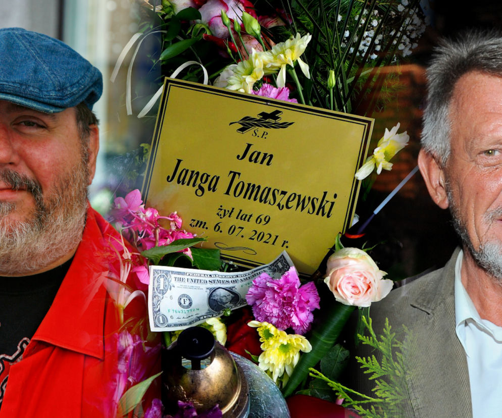 Dariusz Gnatowski, grób Jana Jangi Tomaszewskiego i Bronisław Cieślak