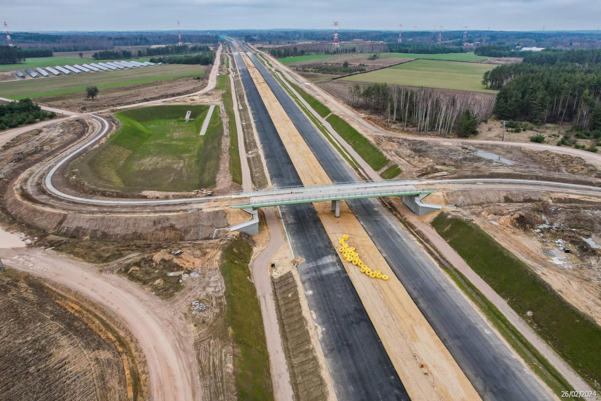 Budowa autostrady A2 Kałuszyn - Groszki