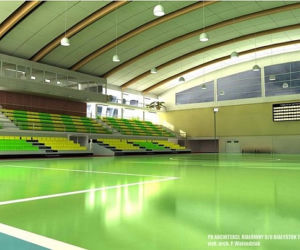 Hala widowiskowo-sportowa z pływalnią