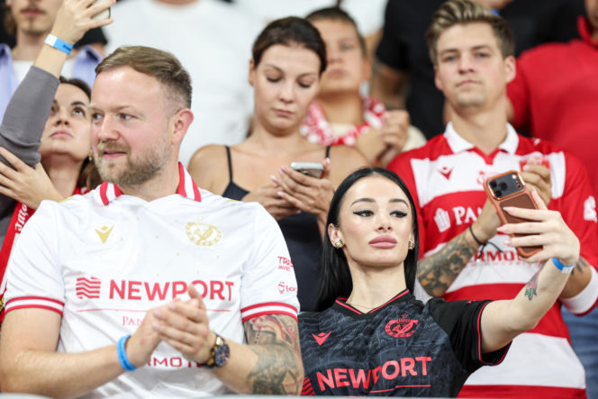 Widzew Łódź - Lech Poznań: Zdjęcia kibiców z meczu 6. kolejki PKO BP Ekstraklasy