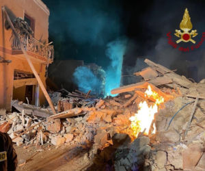 Wybuch rurociągu we Włoszech
