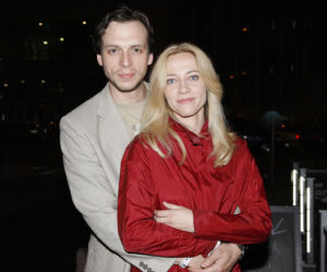 Małgorzata Buczkowska z mężem, Ksawerym Szlenkierem