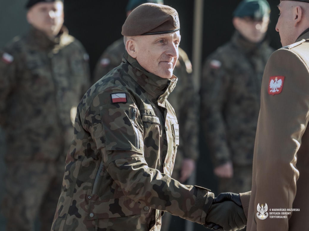 Zmiana dowódcy w 42 Batalionie Lekkiej Piechoty w Morągu