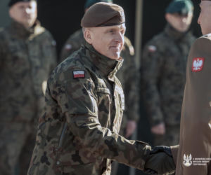 Zmiana dowódcy w 42 Batalionie Lekkiej Piechoty w Morągu