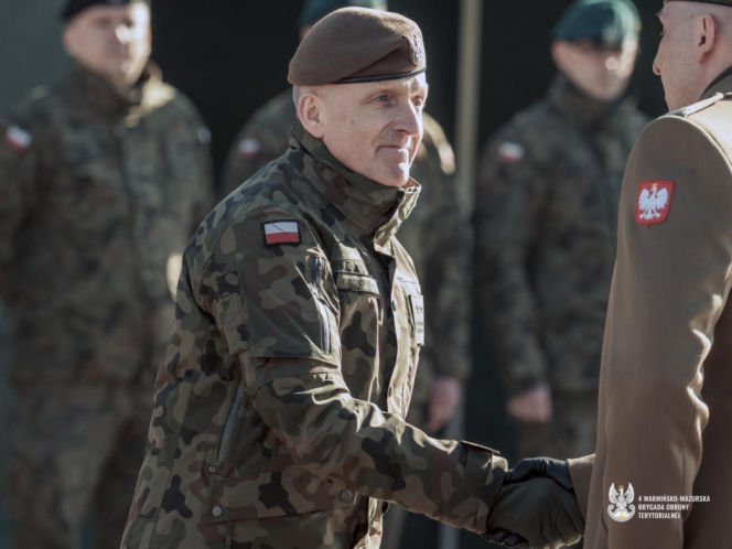 Zmiana dowódcy w 42 Batalionie Lekkiej Piechoty w Morągu