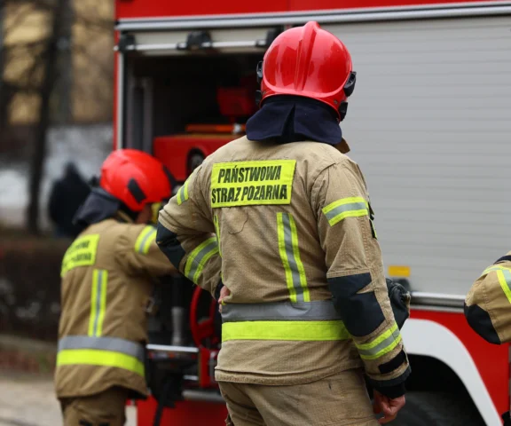 Dramat na Grochowie. W zgliszczach było zwęglone ciało