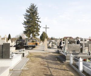 Pogrzeb fotoreportera Adama Chełstowskiego