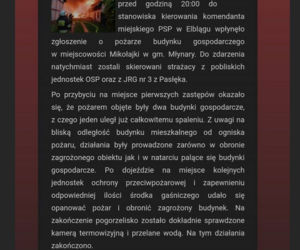 Marcin Zacharzewski (Borys z Na dobre i na złe) o pożarze domu swojej rodziny
