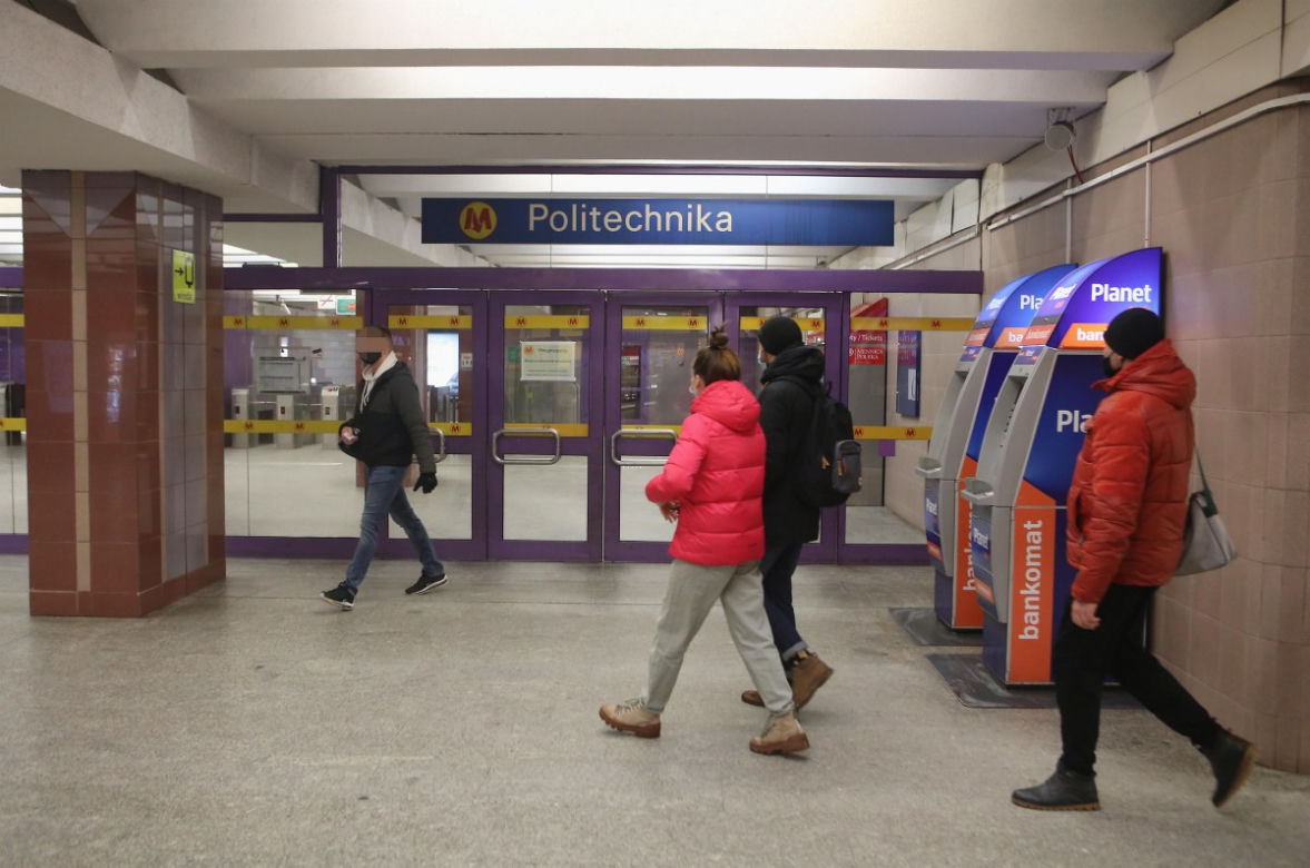 Wypadek w metrze