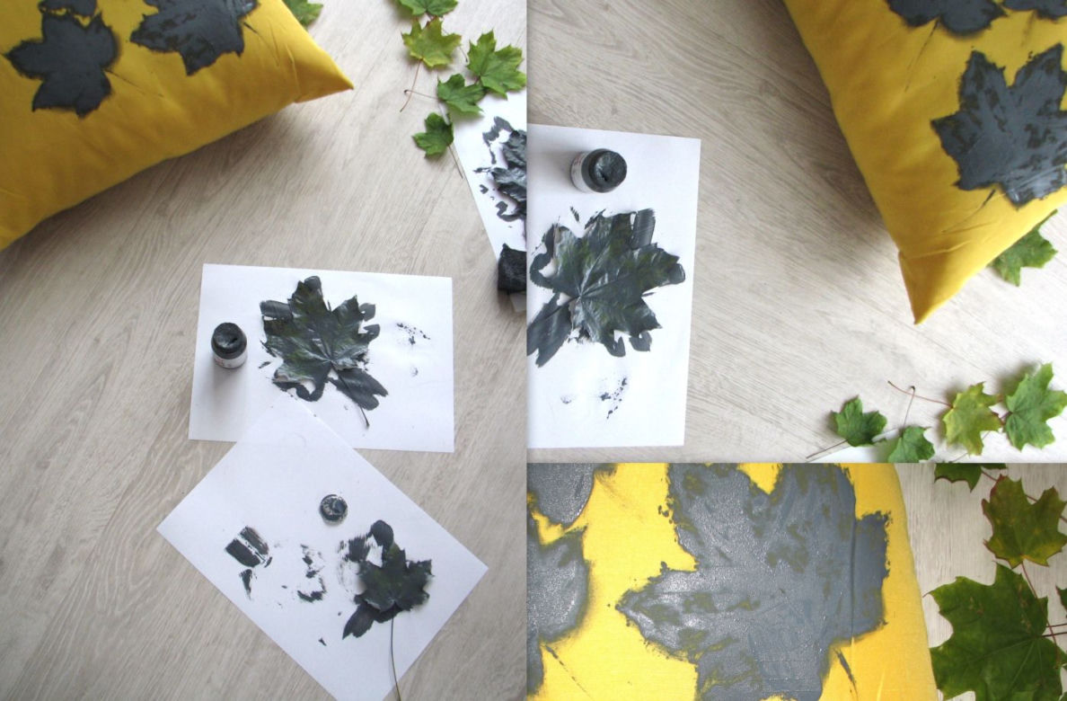 jesienna poduszka DIY 4
