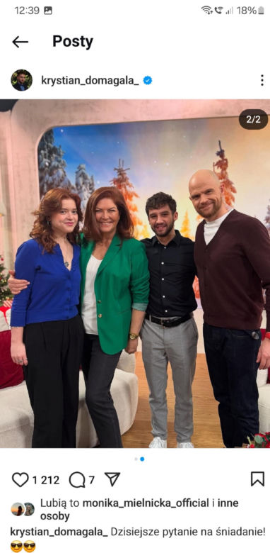 Pytanie na śniadanie, 3.01.2025. Krystian Domagała, Gabriela Raczyńska, Katarzyna Dowbor, Filip Antonowicz