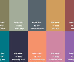 Kolory na jesień według Panton Colour Institute