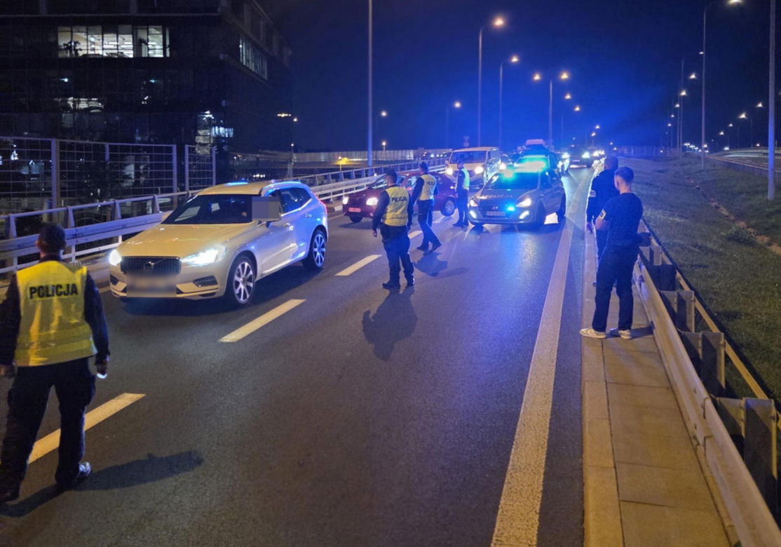 Wielka obława na kierowców w Warszawie