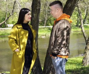 Barwy szczęścia odcinek 2493. Agata (Natalia Zambrzycka), Patryk (Konrad Skolimowski)
