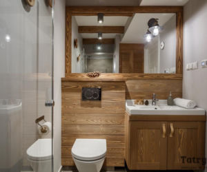 Wnętrze apartamentu w górach