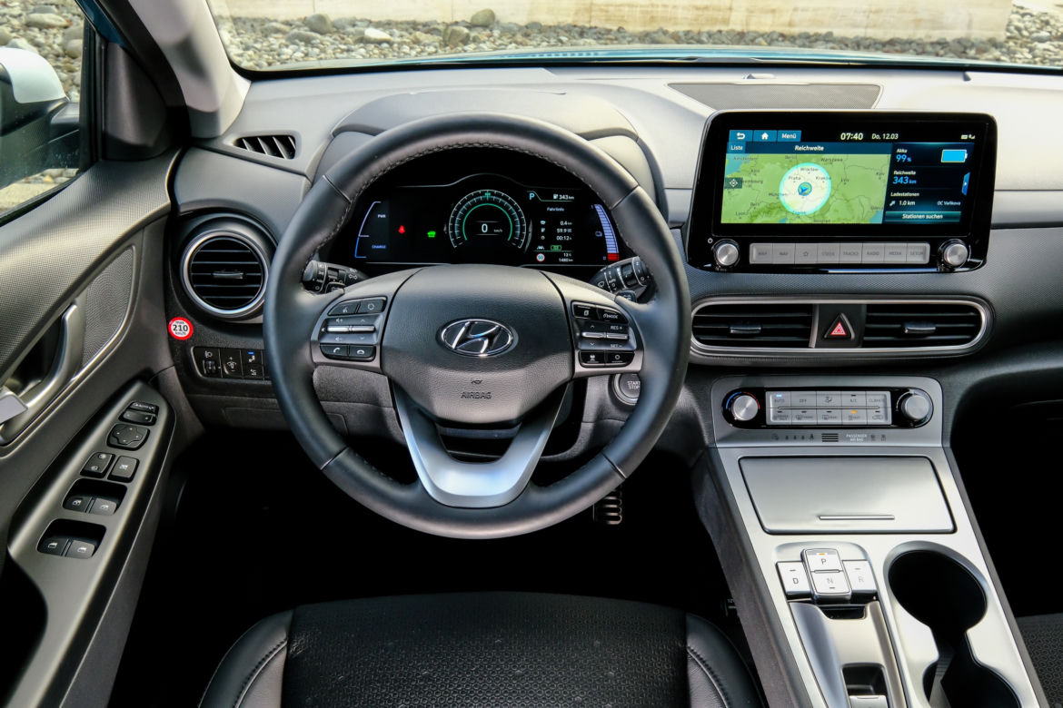 Hyundai Kona Electric z baterią 64 kWh