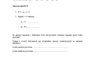 Matura 2013, informatyka poziom podstawowy 