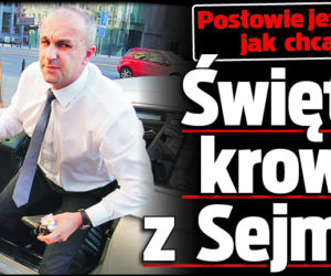 Święte krowy z Sejmu