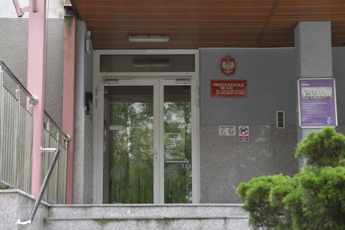 Warszawa. Ewakuacja przedszkoli