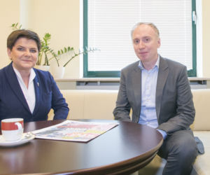 Premier Szydło z wizytą w Super Expressie