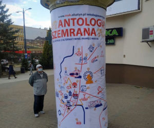 Powstała nietypowa mapa Olsztyna. Plakaty rozwieszono na miejskich słupach [ZDJĘCIA]