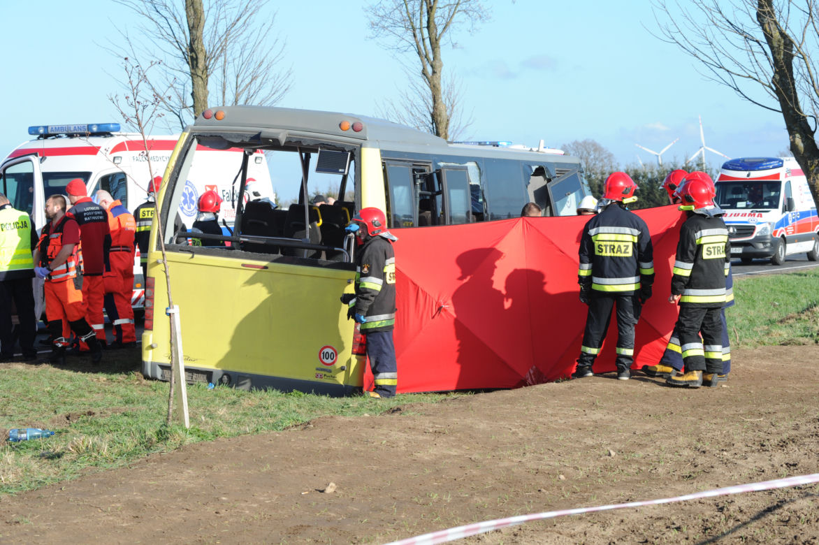 Wypadek w Słowinie