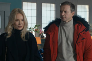 Barwy szczęścia odc. 3390. Karolina (Marta Dąbrowska), Bruno (Lesław Żurek)