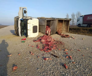 Tragiczny wypadek na DK5 w Trzeciewcu. Nie żyje kierowca samochodu osobowego 
