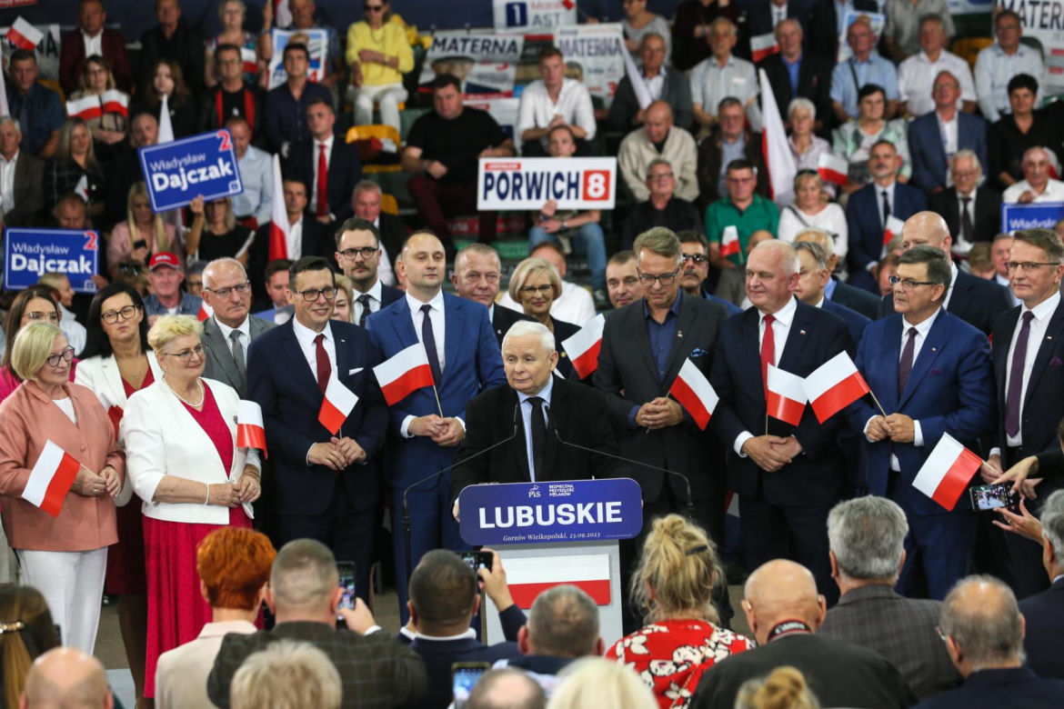 Konwencja PiS w Gorzowie. Przemówienie Jarosława Kaczyńskiego