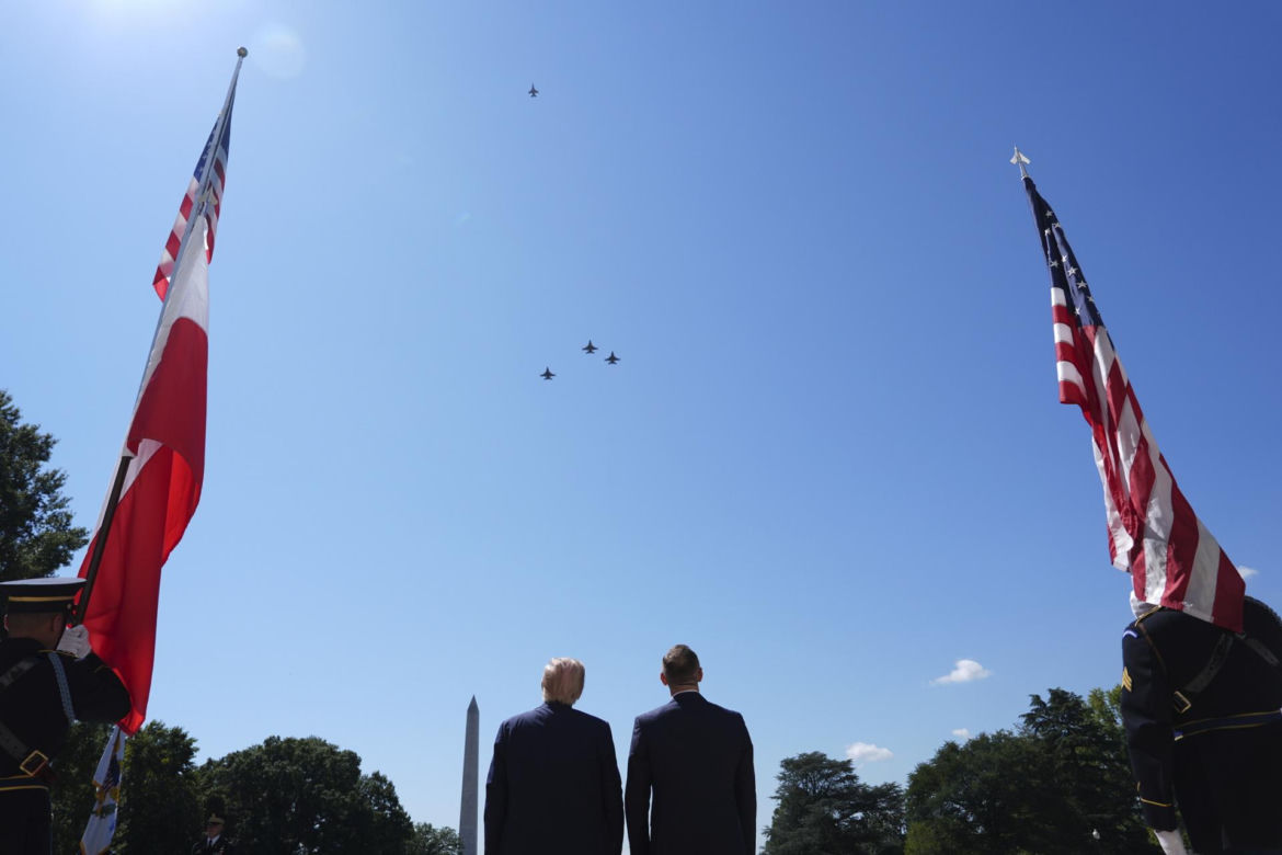 Spotkanie Donalda Trumpa z Karolem Nawrockim