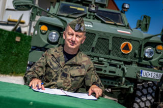 Zmiana dowódcy polskiego kontyngentu w Kosowie