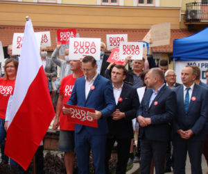 LGBT to nie ideologia - protest podczas wizyty Beaty Szydło