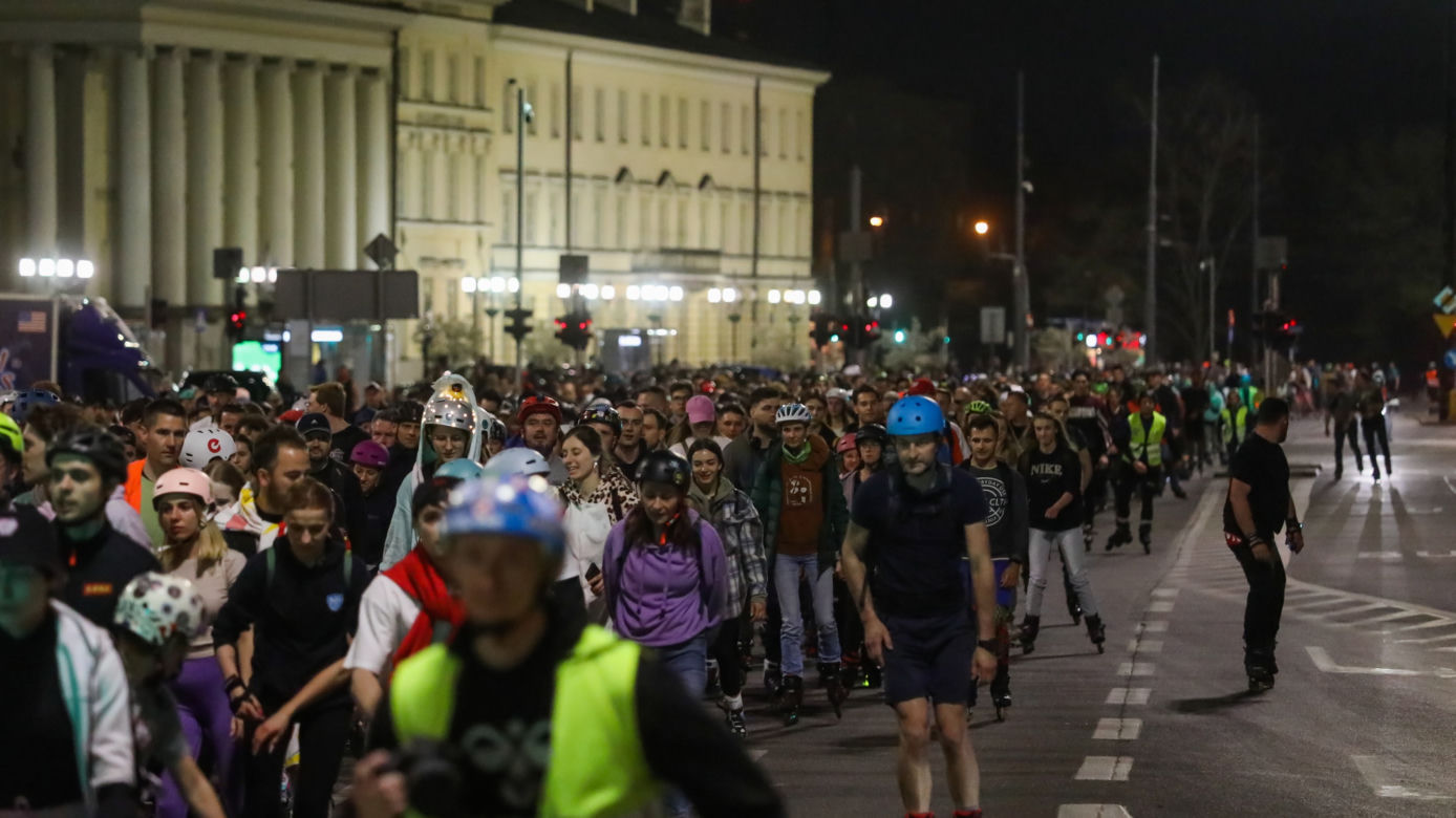 Rolkarze przejechali przez stolicę. Setki uczestników [ZDJĘCIA]