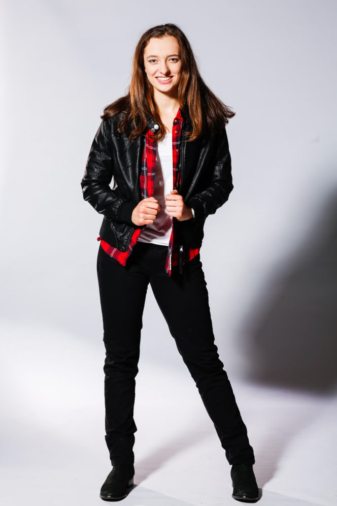 Iga Świątek jako 15-latka