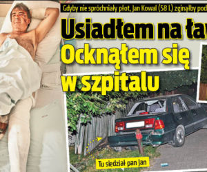 Usiadłem na ławce Ocknąłem się w szpitalu