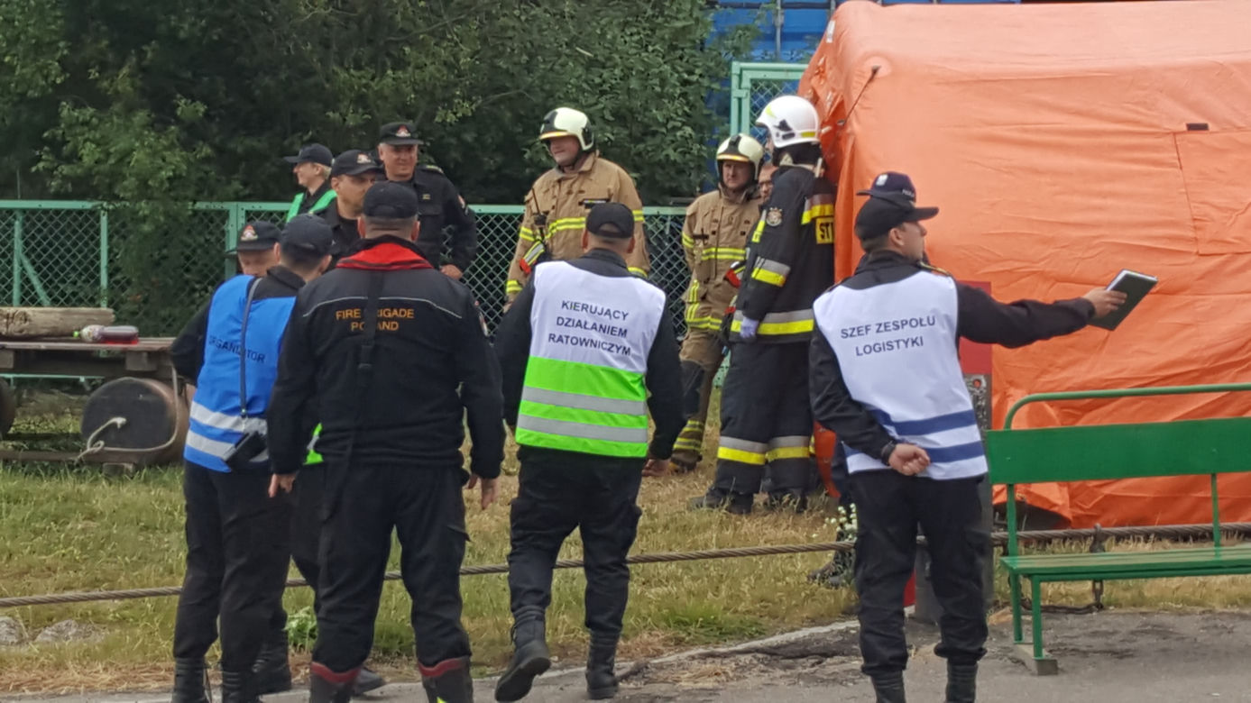 Strażacy przygotowują się do sierpniowego zlotu ZHP w Gdańsku. Na Wyspie Sobieszewskiej odbyły się ćwiczenia.