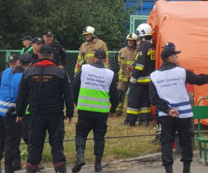 Strażacy przygotowują się do sierpniowego zlotu ZHP w Gdańsku. Na Wyspie Sobieszewskiej odbyły się ćwiczenia.