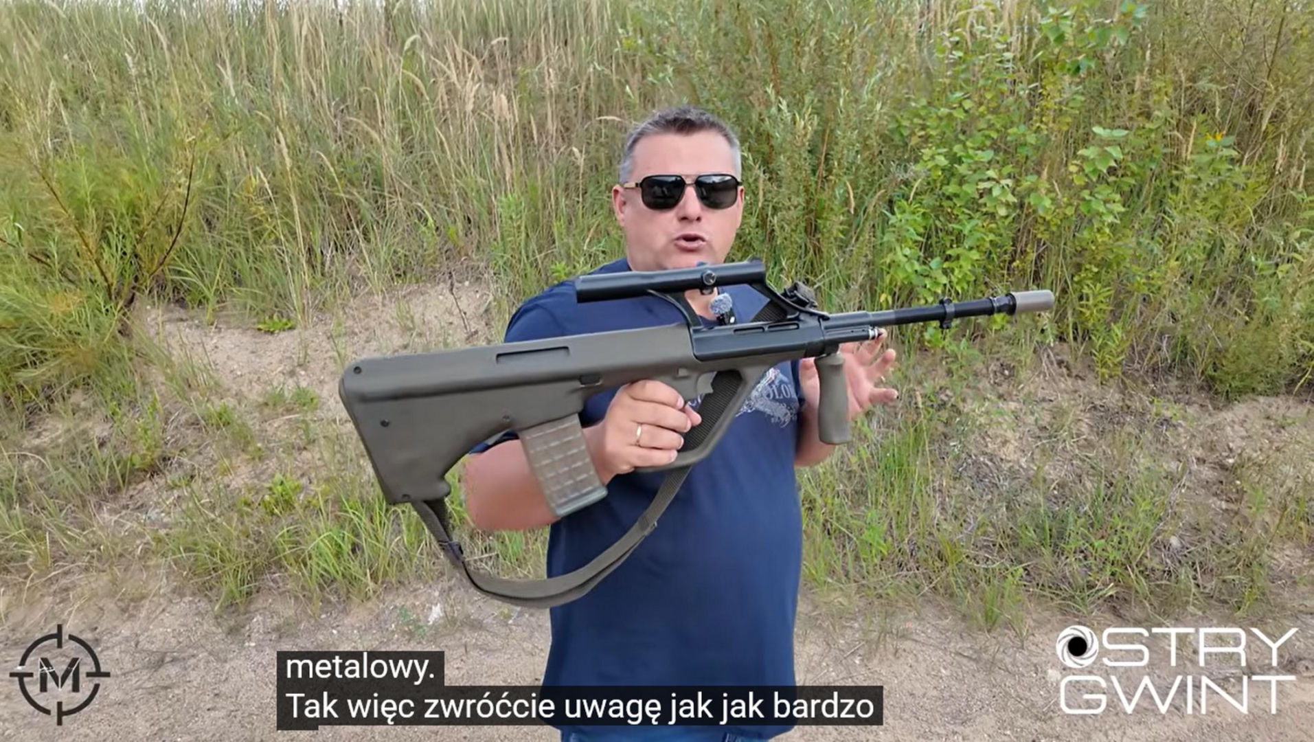 Steyr AUG / StG 77 - test karabinu