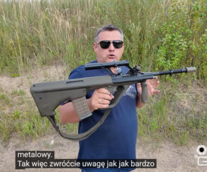Steyr AUG / StG 77 - test karabinu