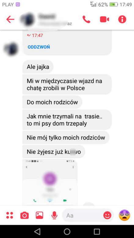 Nękana kobieta