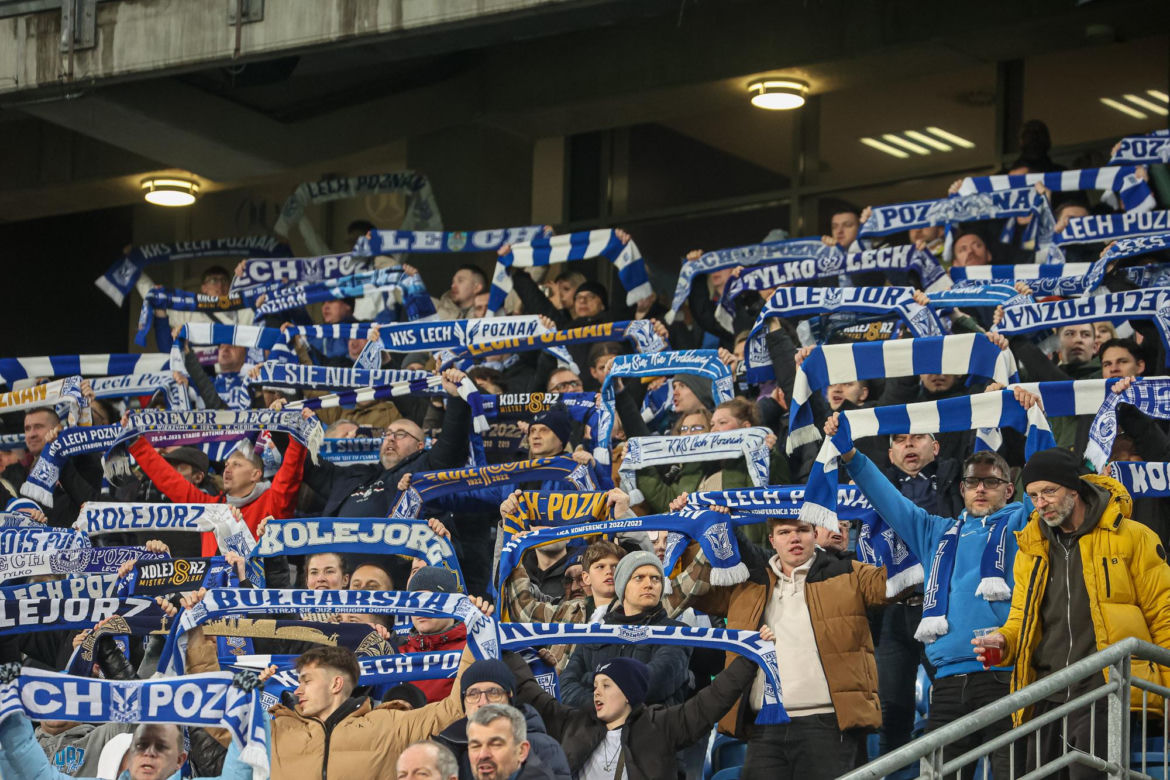 Lech Poznań - Pogoń Szczecin. Zdjęcia kibiców na meczu Fortuna Pucharu Polski