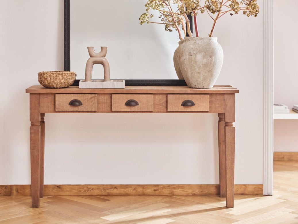 Przedpokój w stylu modern farmhouse