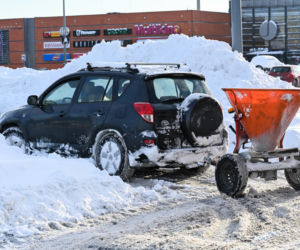 Słupsk pod śniegiem