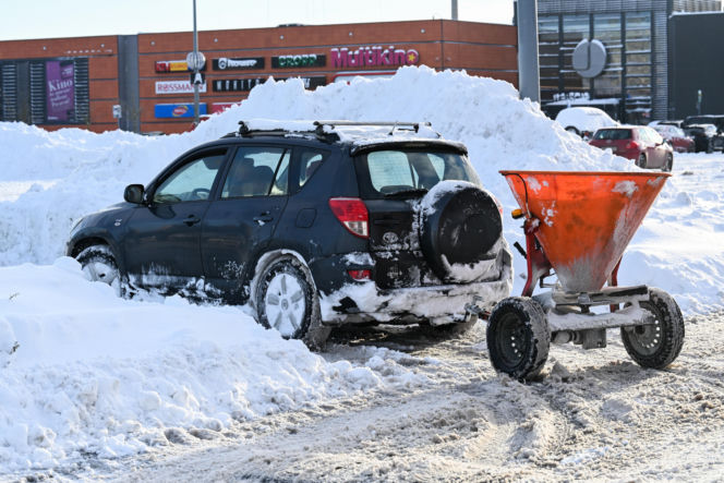 Słupsk pod śniegiem