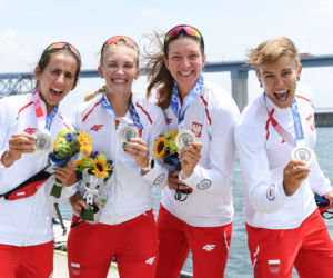 Srebrny medal dla Polski w olimpijskim finale wioślarskich czwórek podwójnych!