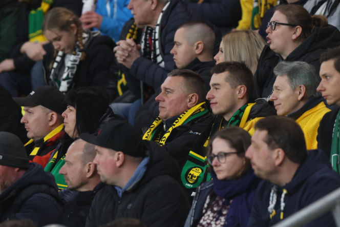 GKS Katowice - Górnik Zabrze: Zdjęcia kibiców z Derbów Śląska w ramach 23. kolejki PKO BP Ekstraklasy