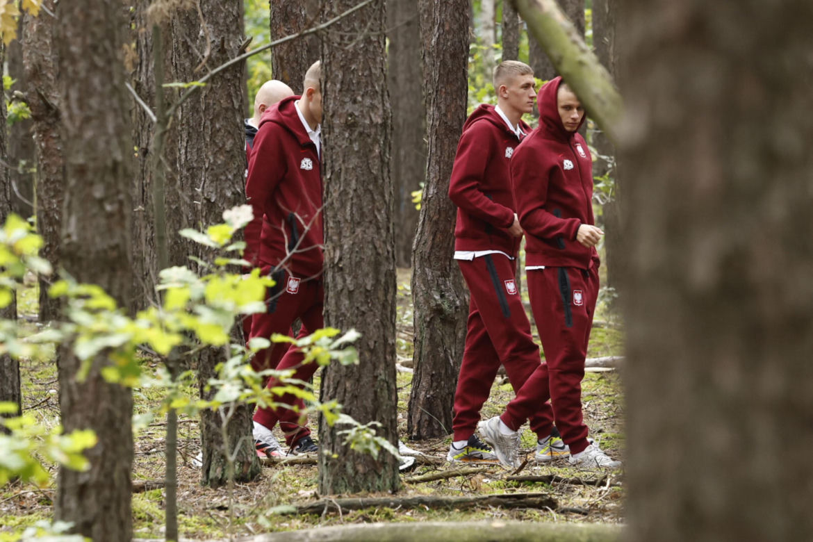 Kadra poszła na spacer przed Ligą Narodów