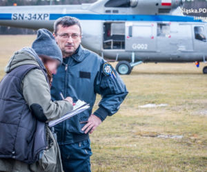 Policja używa do poszukiwań helikoptera