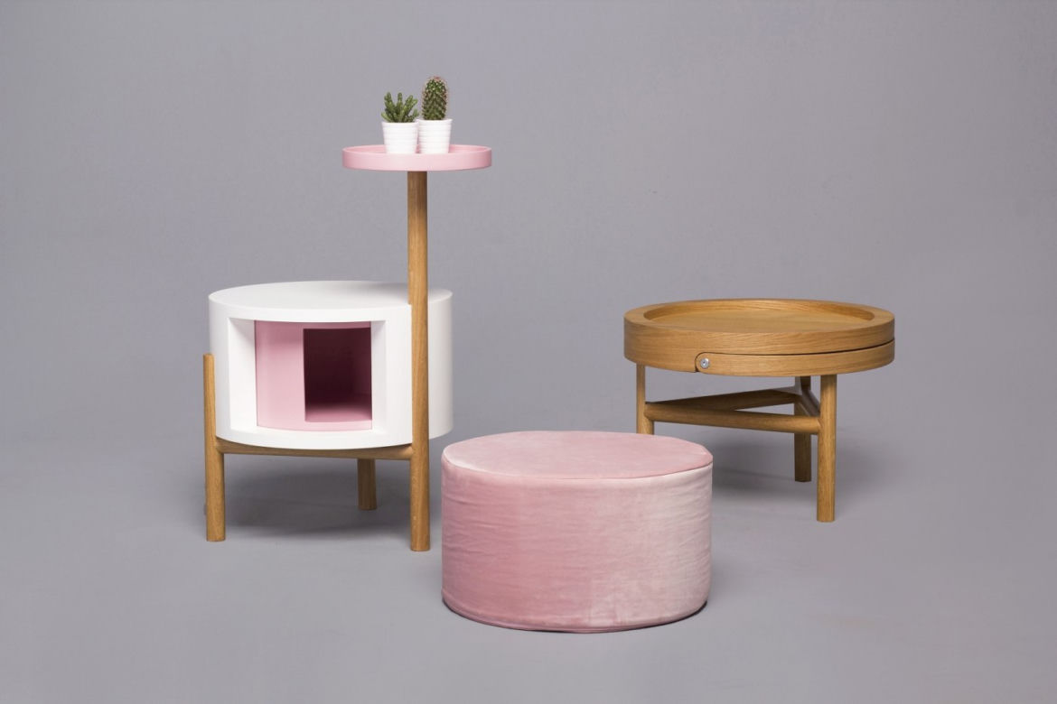 Design 32. ASP Szczecin, Gabriela Rybicka, Zestaw mebli wielofunkcyjnych