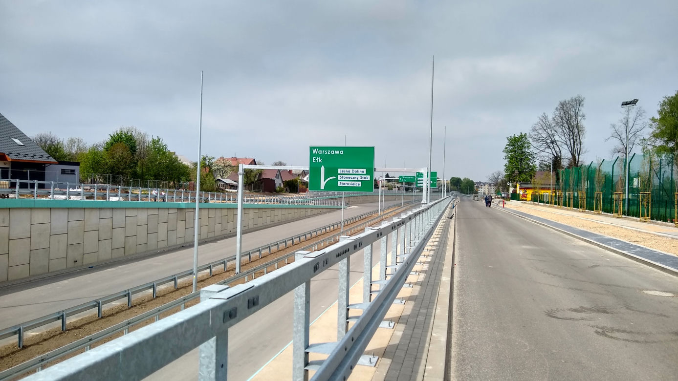 Trasa Niepodległości 2019 w Białymstoku. Najnowsze zdjęcia z budowy